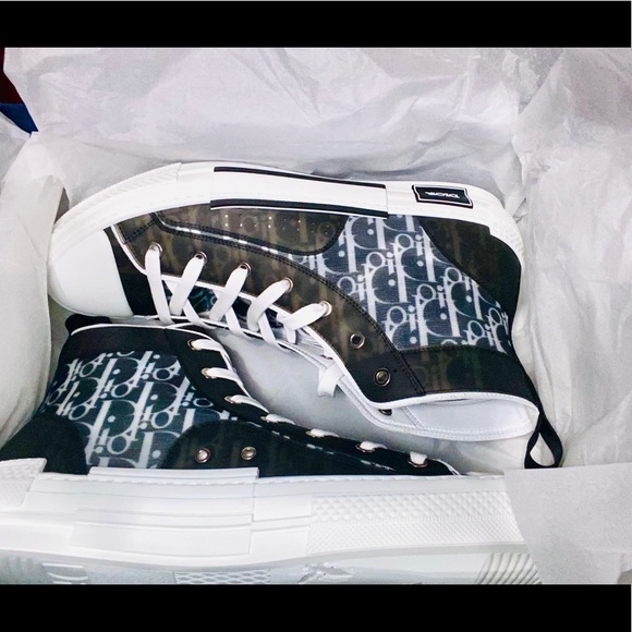 Dior B23 HIGH-TOP
White/Black Dior Oblique Canvas - Picture 5 of 11